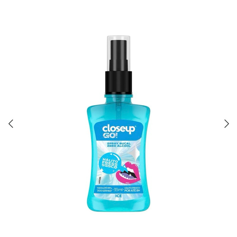 Spray Bucal Closeup Go! Ice Zero Álcool 35ml