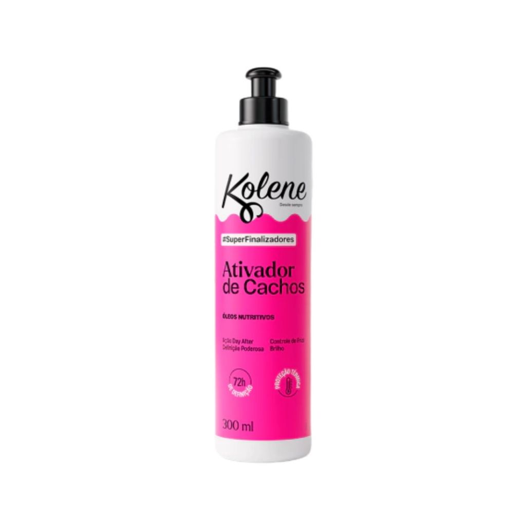 Ativador De Cachos Kolene Superfinalizadores Rosa 300ml