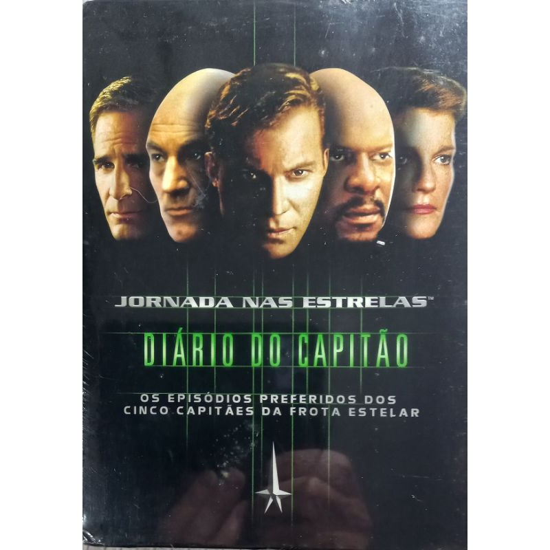 BOX JORNADA NA ESTRELAS- LACRADO NOVO-DIÁRIO DO CAPITÃO 5 DISCOS .