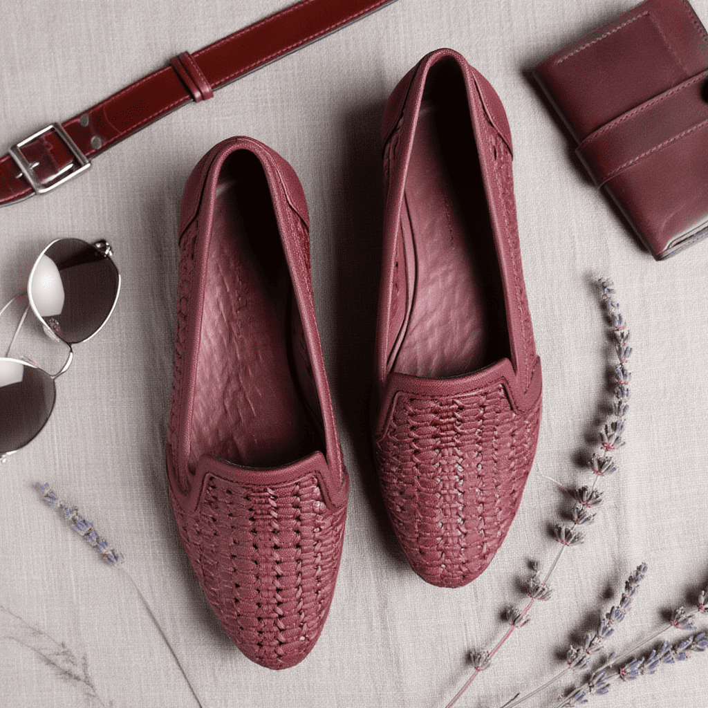 Sapato Feminino Elegante Casual Slip On Confortável Leve Macio Design Discreto Trabalho Escritório Dia a Dia