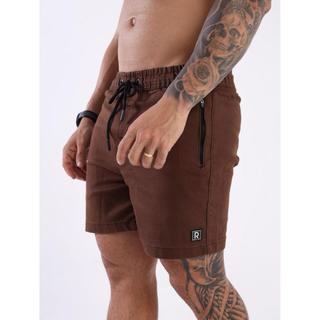 Bermuda Masculina Estilo Mauricinho Com lycra Sarja Detalhe De Ziper No Bolso, Revesst Jeans