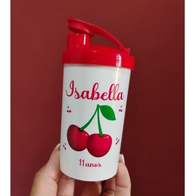 40 Copos Short Baby 200ml - PERSONALIZADO (Qualquer Tema). em Oferta na Shopee