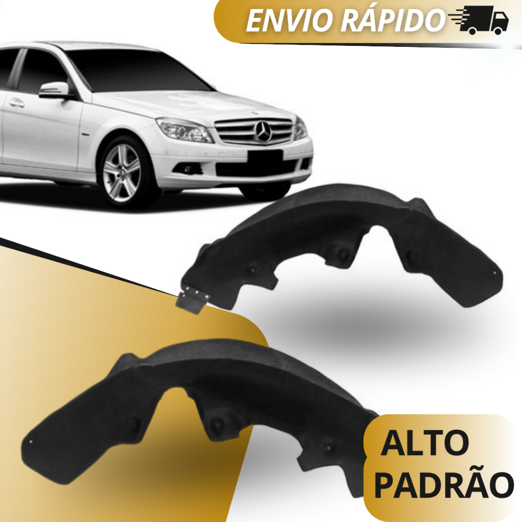 Parabarro Traseiro C180 2008 2009 2010 2011 2012 2013 2014