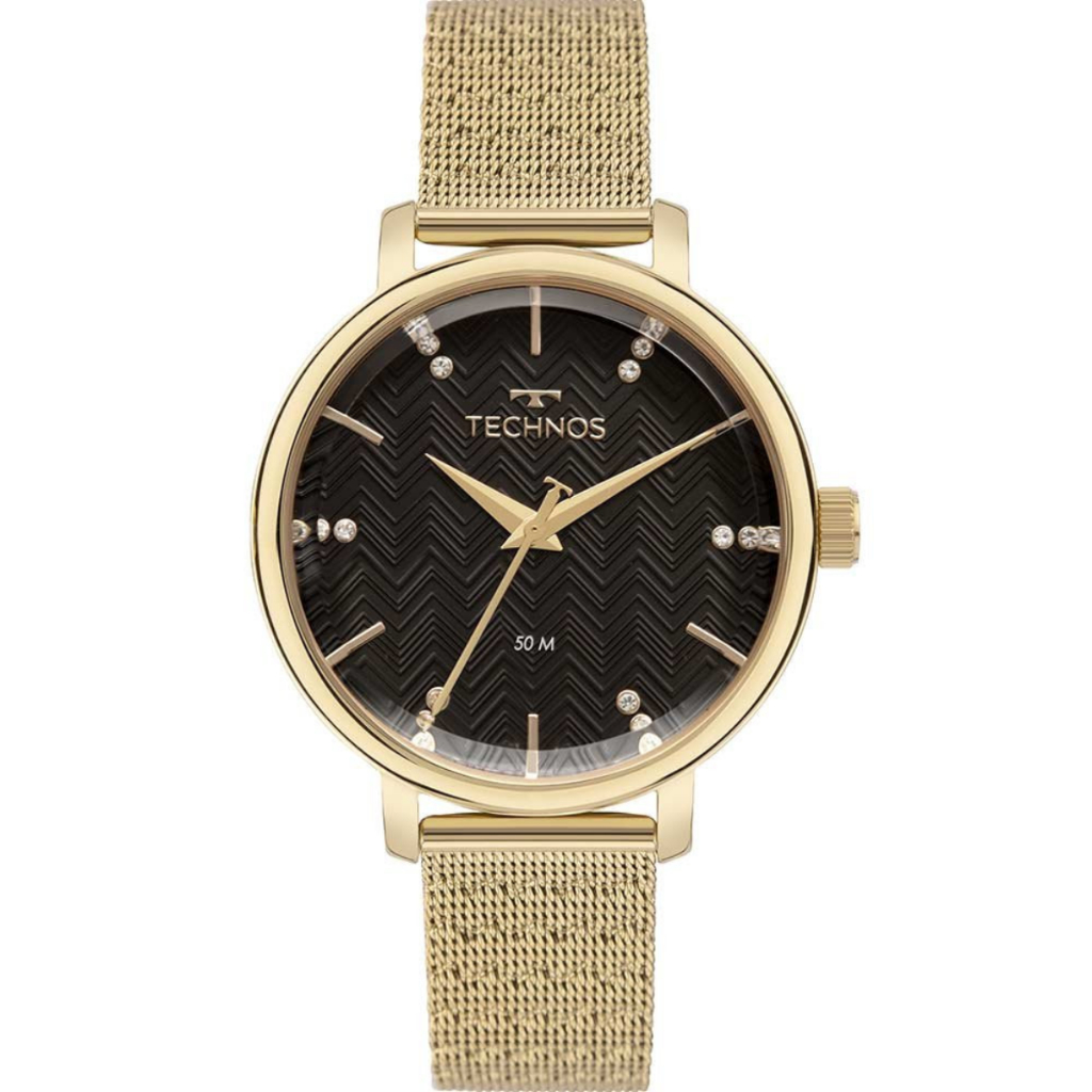 RELÓGIO TECHNOS FEMININO DOURADO 2036MTC/1P