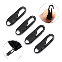 Kit 5x Puxador de Zíper Universal – Para Roupas, Mochilas e Bolsas | Prático e Resistente