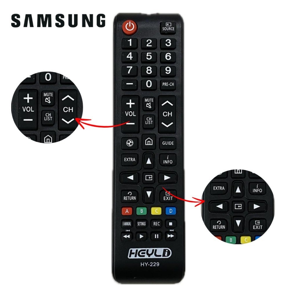 7003 Controle Remoto Universal Compatível para todos os televisores Samsung SMART LCD LED HDTV 3D