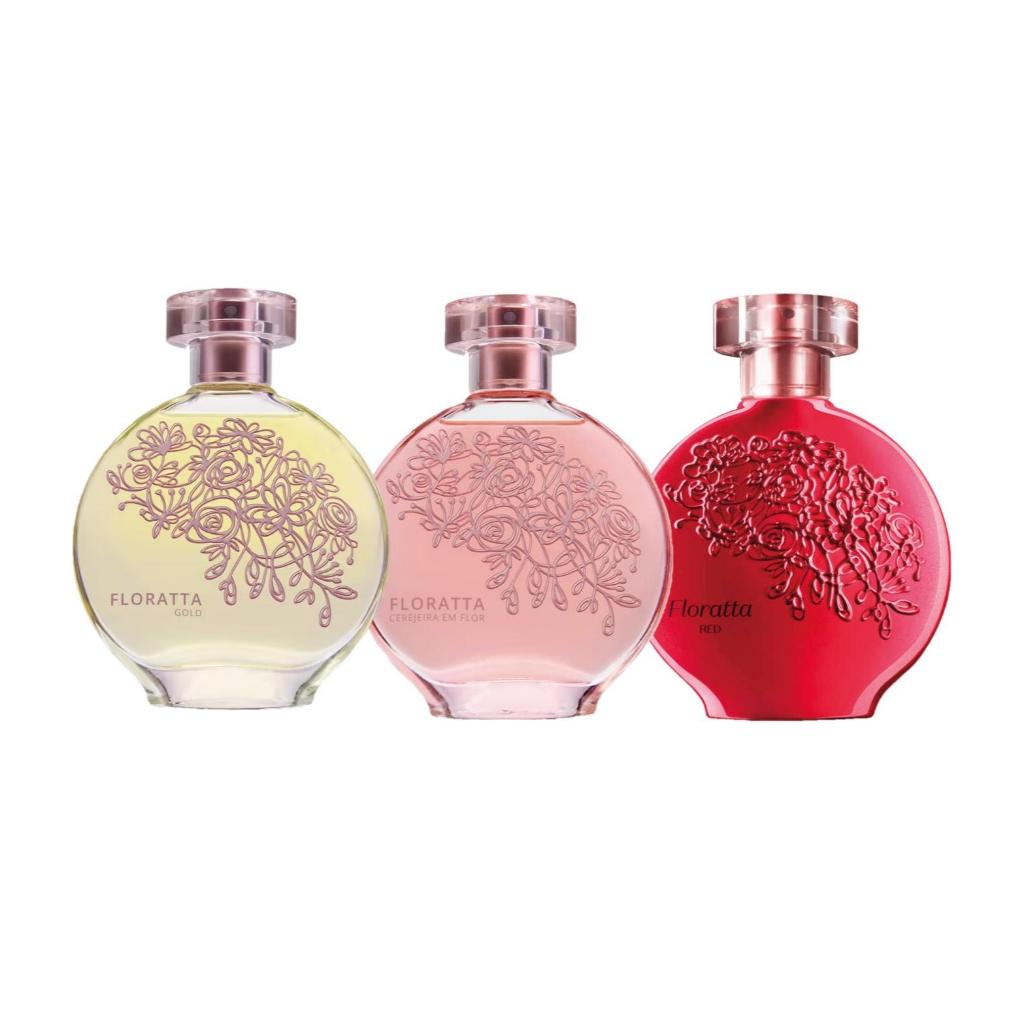 Floratta Desodorante Colônia 75ml o Boticario Floratta Red Floratta Gold Floratta Cerejeira em Flor — R$ 125,90 em Shopee