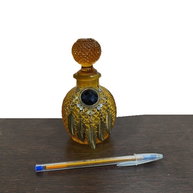 Perfumeiro Cristal Bico Jaca Antiguidade Raro 14x7,5cm 350g
