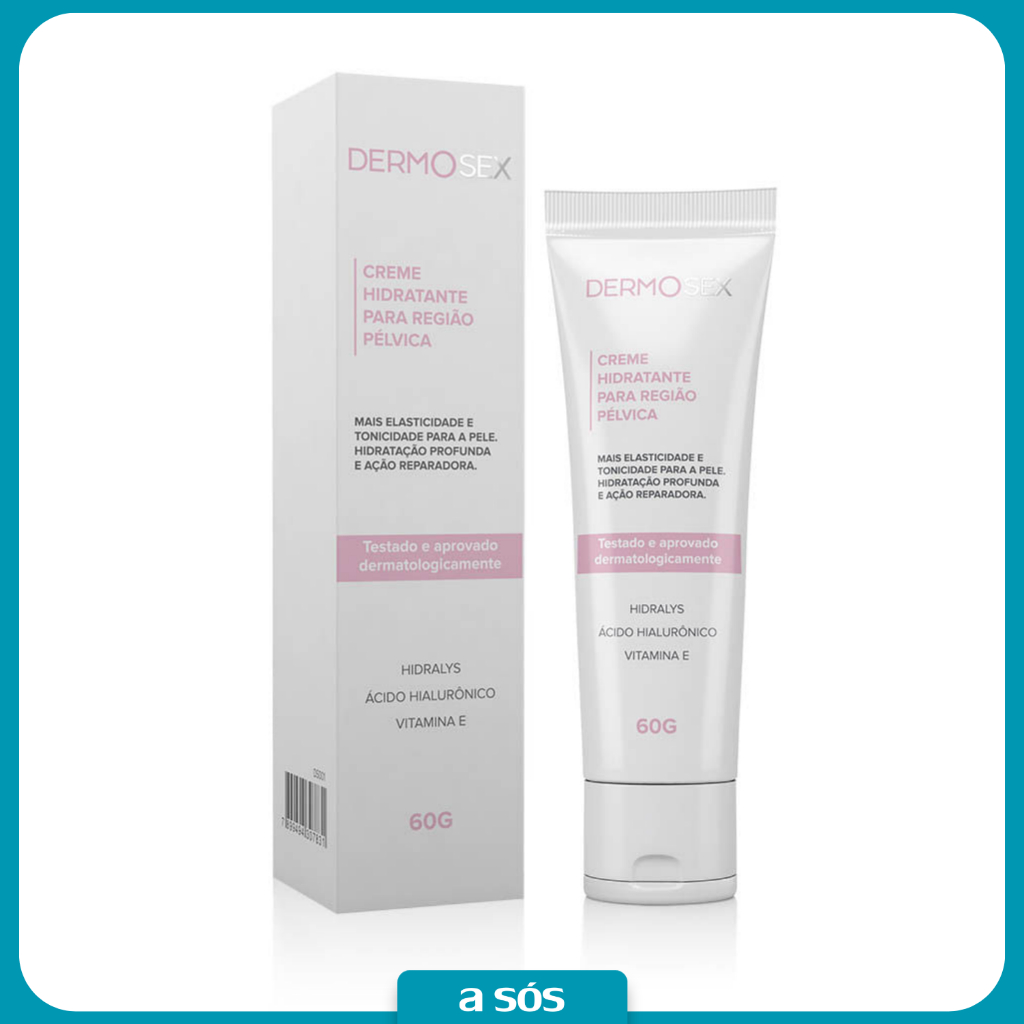 Creme Hidratante Íntimo P/ Região Pélvica Dermosex - 60 g