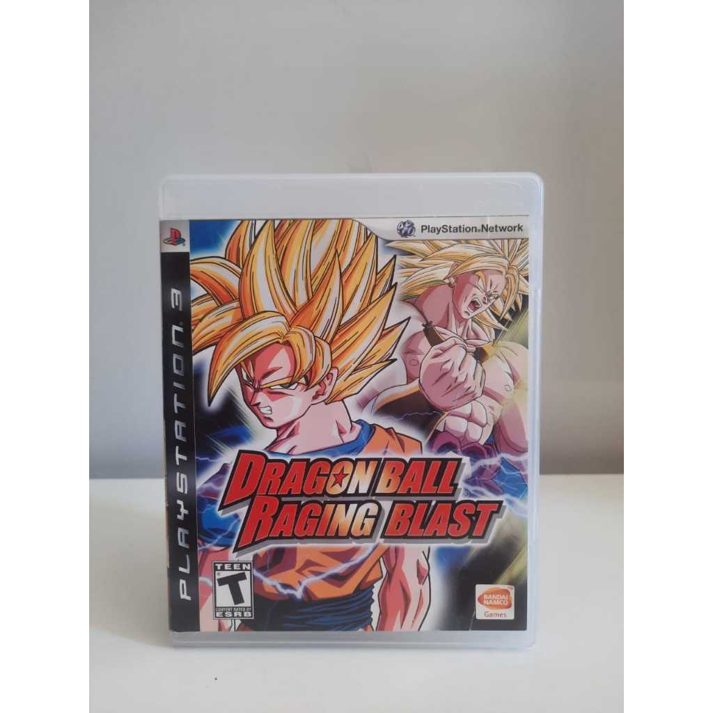 Dragon Ball Raging Blast PS3 Mídia física