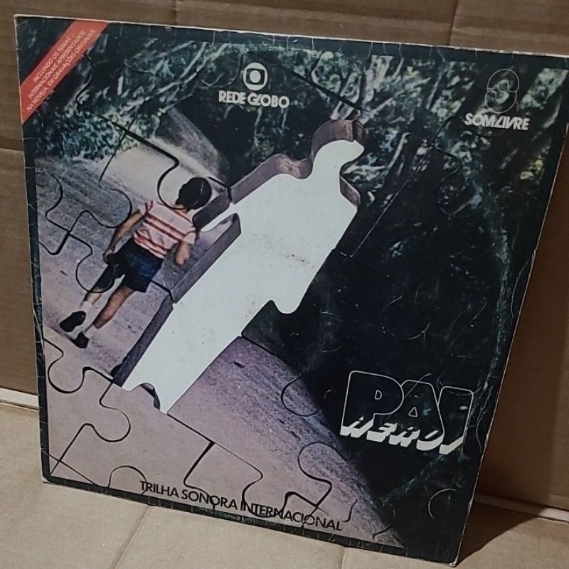 LP trilha sonora novela Pai Herói internacional
