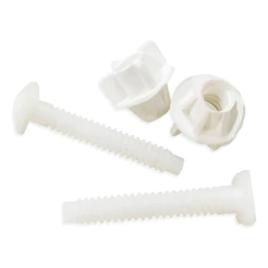 Kit Fixação Para Assento Sanitario Mebuki Astra E Tupan Parafuso + Porca