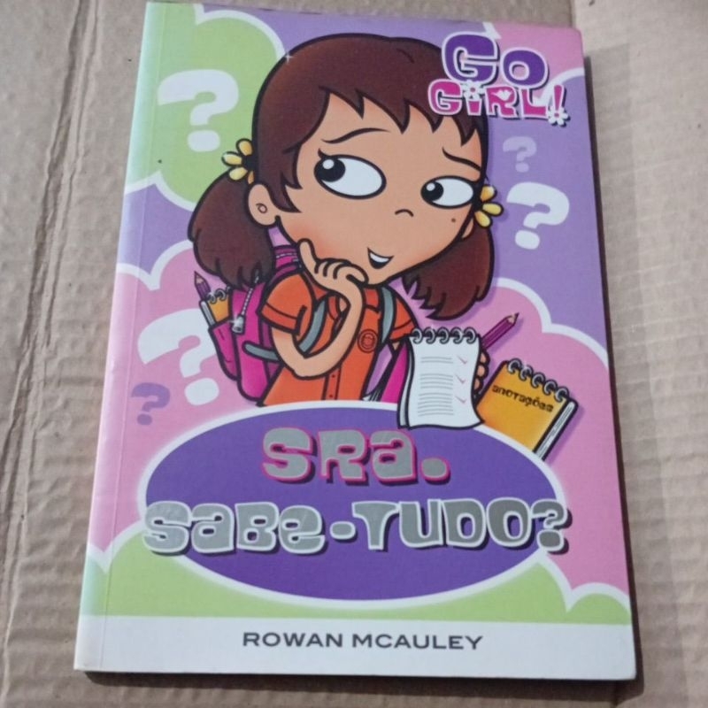 livro Go Girl ! raridade em boas condições raridade