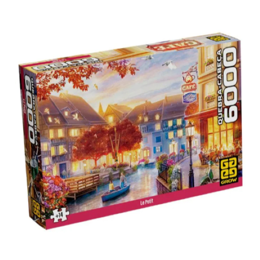 Quebra Cabeça Puzzle Le Petit 6000 Peças Grow 3465