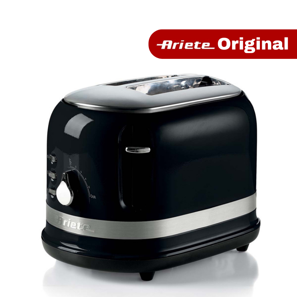 Torradeira Elétrica Para 2 Fatias Moderna Preta 220V Ariete
