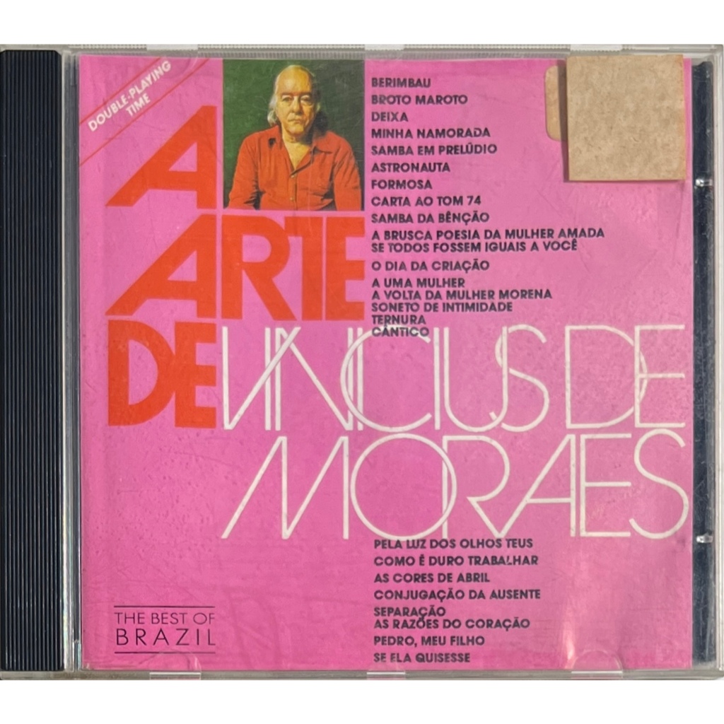 CD - Vinícius de Moraes - A Arte de Vinícius de Moraes - Original