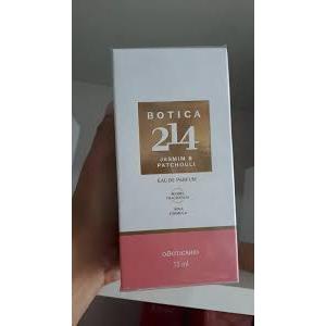 Botica 214 Jasmim & Patchouli Eau de Parfum 75ml Raridade. Validade 06/2026 perfume não vence!!