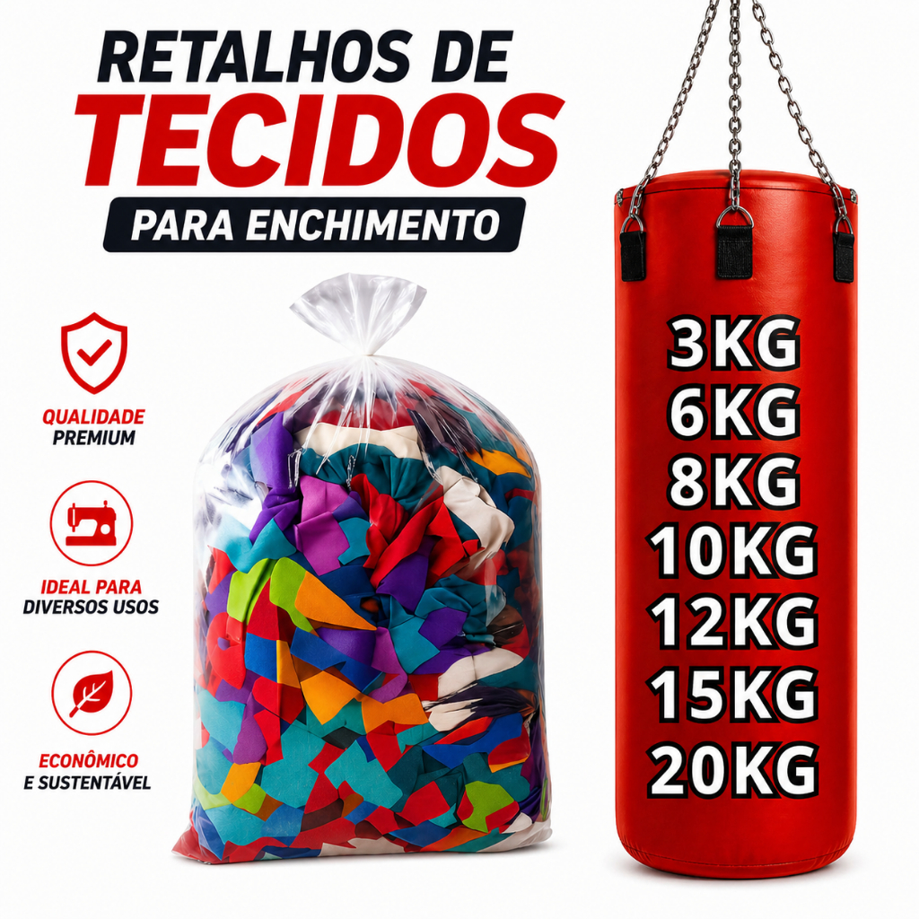 Tecidos Retalhos Para Enchimento de Saco de Pancada Almofadas Pufss Sem Papel Apenas Tecidos Diversos Kgs