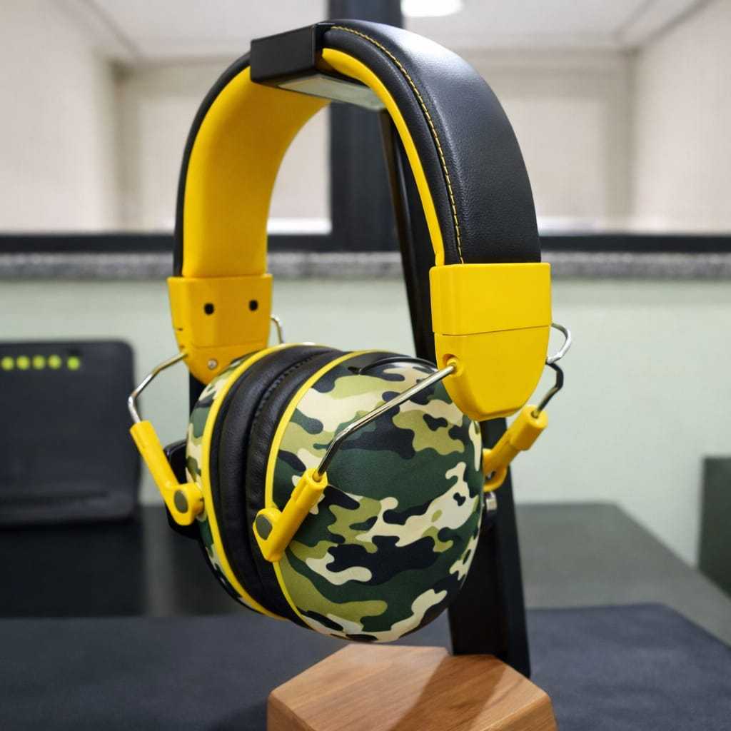 Protetor Auricular Infantil 32dB Abafador de Ruído Confortável Seguro para Crianças