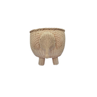 Elefante em fibra natural