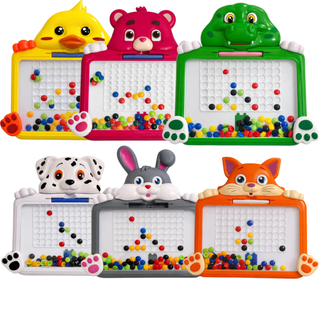 Lousa Magnética Infantil Educativa Montessori 3+ Anos | Brinquedo Pedagógico Coordenação Motora