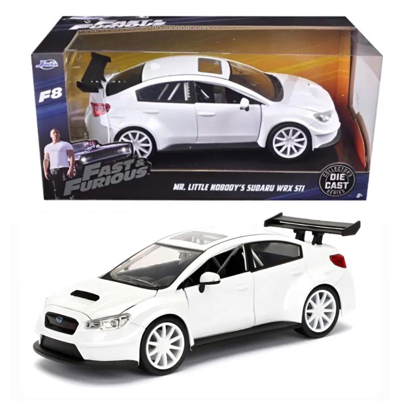 Miniatura Velozes e Furiosos Mr. Little Noboody’s Subaru WRX STI 1/24 Jada Toys Fast & Furious