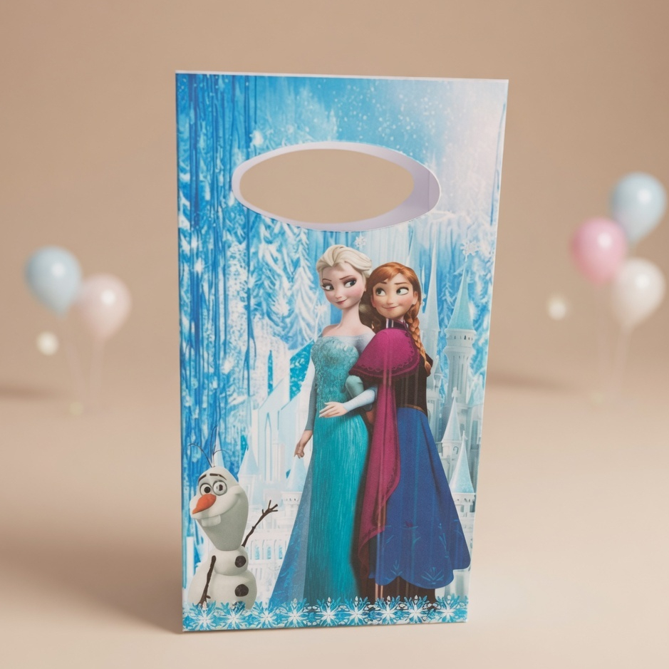Sacolinha P Frozen/Para Festa Infantil/Lembrancinha para Aniversário/Decoração