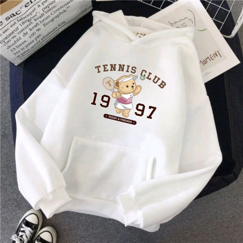 Moletom Blusa de Frio feminina estilosa com capuz e bolso moda outono Inverno flanelado de algodão