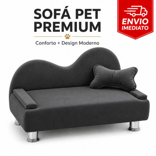 Cama para Cachorro Ppoltrona Pet Mini Sofa Pet Cães e Gatos Suede