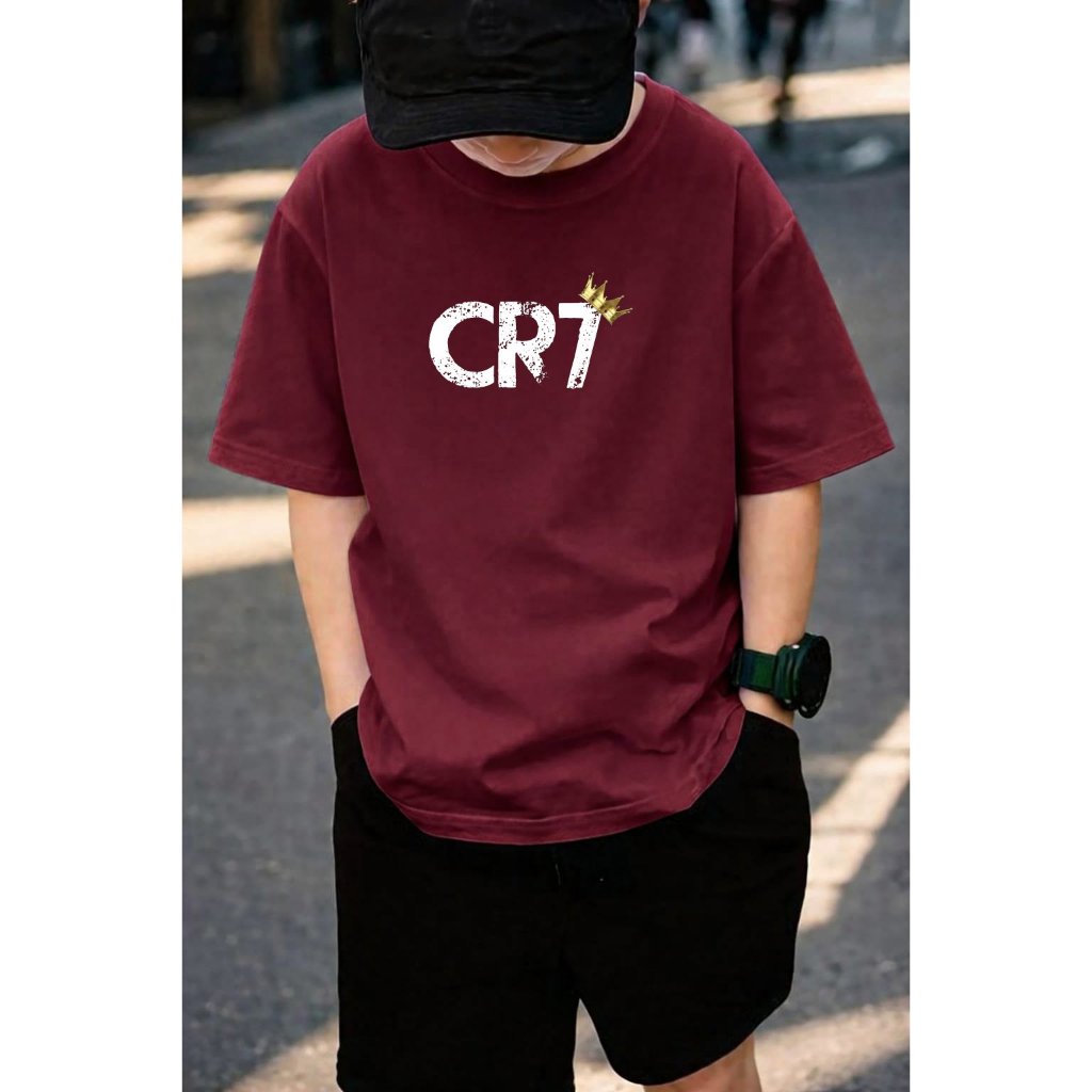 Camisa Jogador CR7 Cristiano Ronaldo Camiseta Crianças Moda Infantil Futebol Promoção