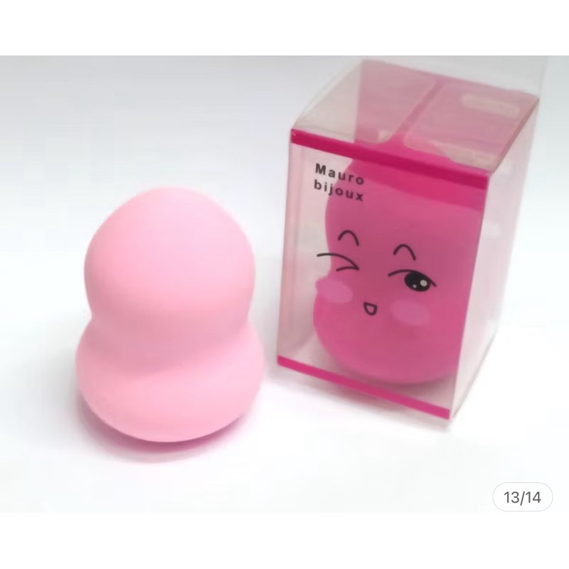 Esponja Para Maquiagem Blender/pó/corretivo/base Rosto Facial Maquiagem com caixinha