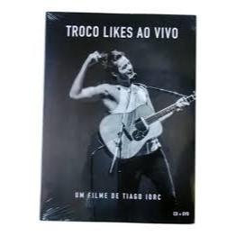 CD + DVD Um Filme de Tiago Iorc Troco Likes Ao Vivo - Novo Original Lacrado Nacional Pop