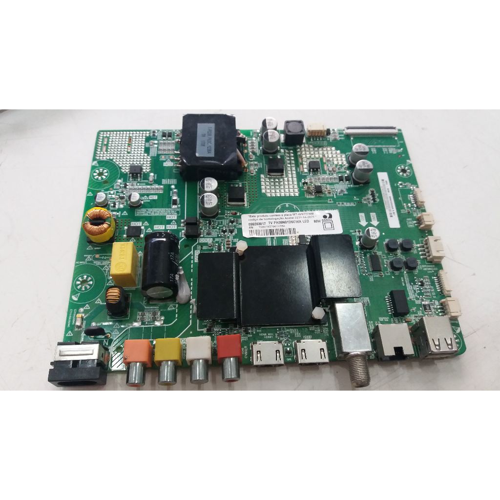 Placa Principal Compatível com  Philco Ph39n91dsgwA
