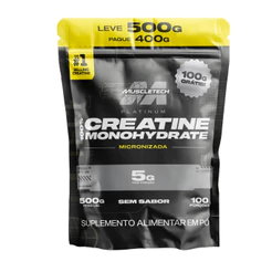 Refil Sachê Creatina MuscleTech Platinum 500g