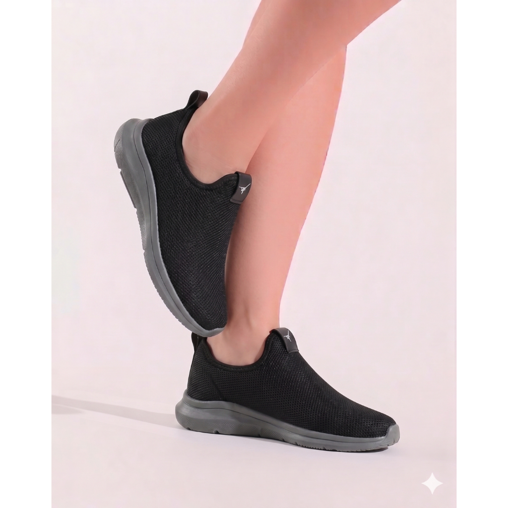 Tênis Snary Feminino Leve Confortável Tenis masculino Sem Cadarço Respirável Academia Caminhada
