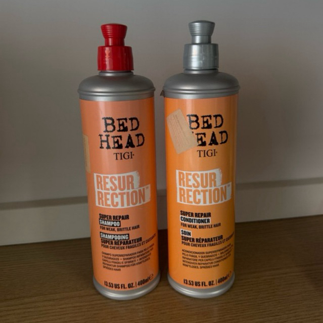 Kit TIGI Bed Head Resurrection Shampoo + Condicionador 400ml Original