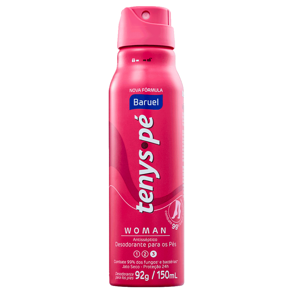 Tenys Pé Spray woman Baruel 150ml/92g