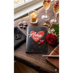 Cartão Comemorativo Grande + Envelope | 18 Modelos | Dia dos Namorados, Amor, Aniversário Casamento
