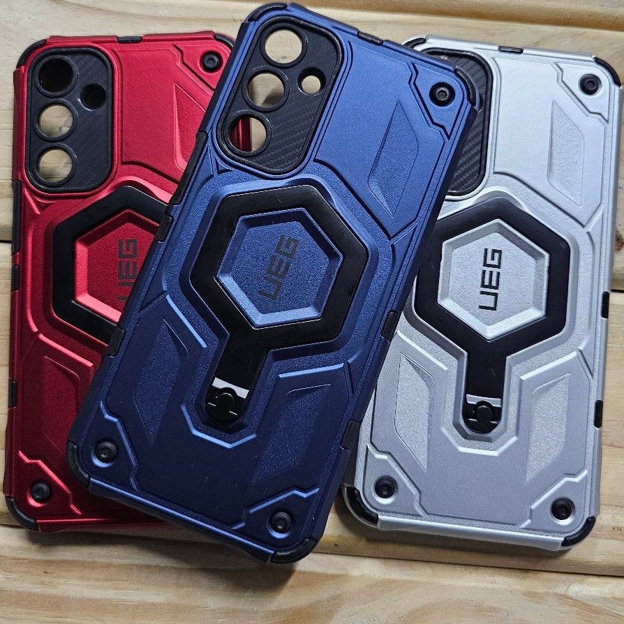 Capa Capinha SAMSUNG GALAXY A15/A16/A17/A26/A56/A07/A06/A05/A05S/A36/A55/A37/A57 Premium Anti Impacto + Suporte 360°