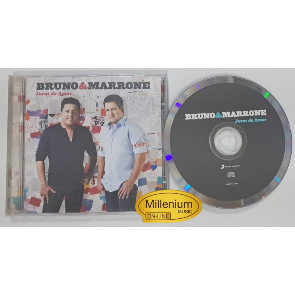 Cd Bruno & Marrone Juras De Amor 2011 Original Gravadora Colecionador Ótimo Estado