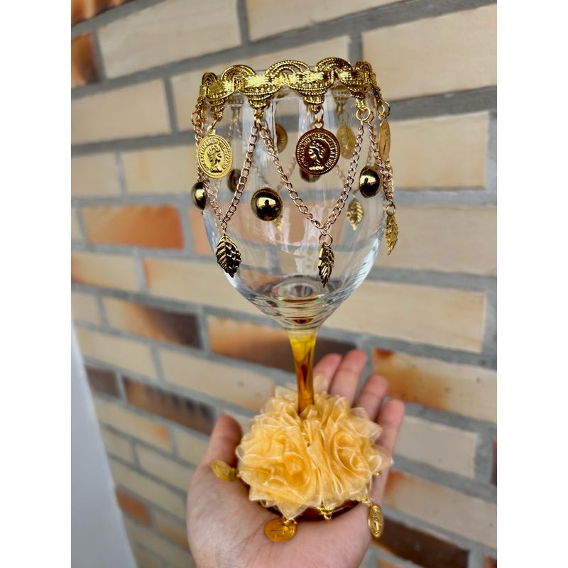 Taça cigana baralho cigano umbanda quimbanda esmeralda tarot oráculos moedas