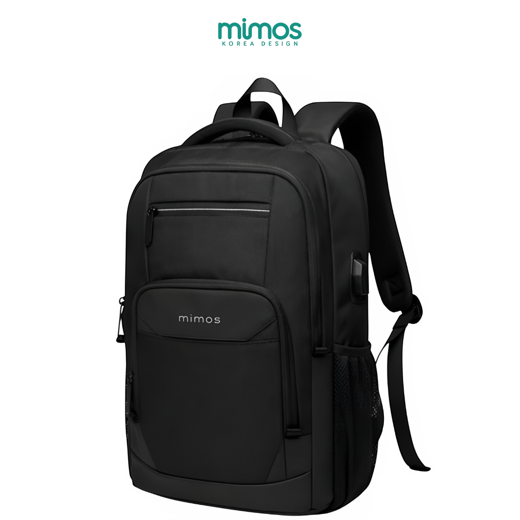 Mochila Faculdade Notebook Reforçada Impermeável Executiva Trabalho Resistente Preta