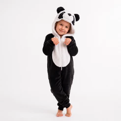 Pijama Kigurumi Infantil Personagens Fantasia Panda