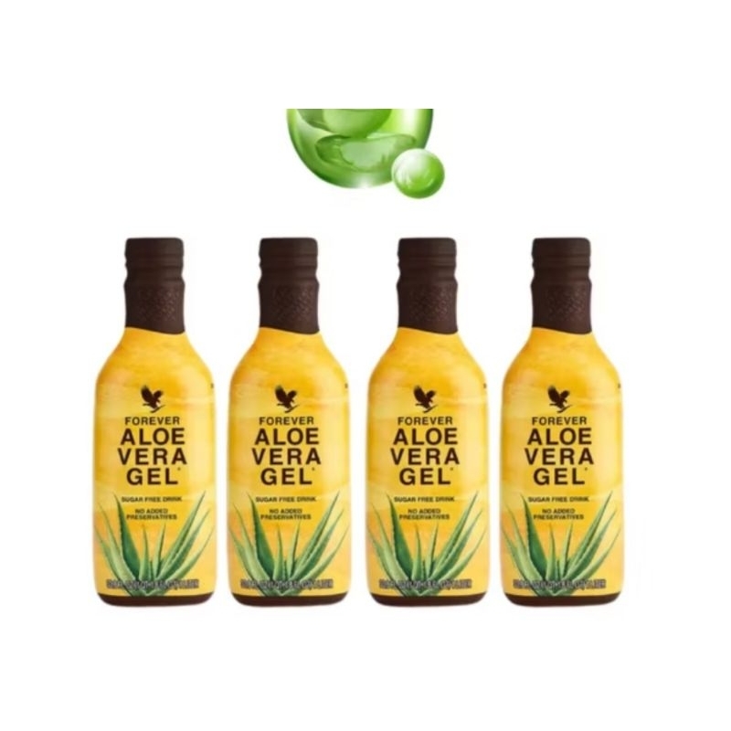 Forever Living Suco de Aloe Vera Gel 4L - Rico em Vitaminas,  Vegano