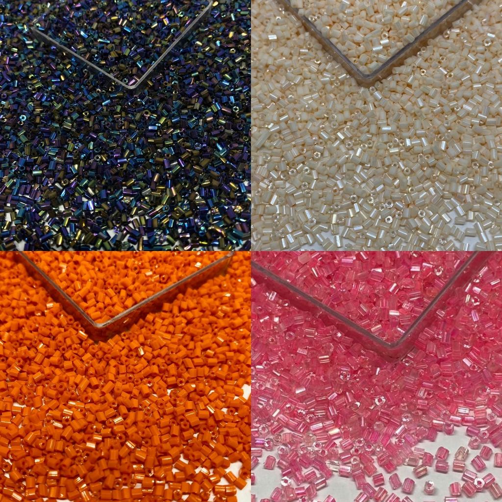 Vidrilho Passante 2mm Miçanga Brilhante para Bordado e Bijuteria — imagem 2 de 2