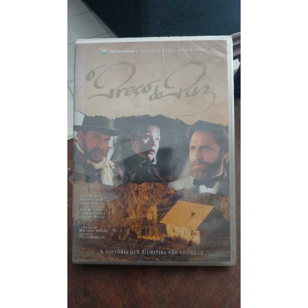 DVD A PREÇO DA PAZ  F  1012
