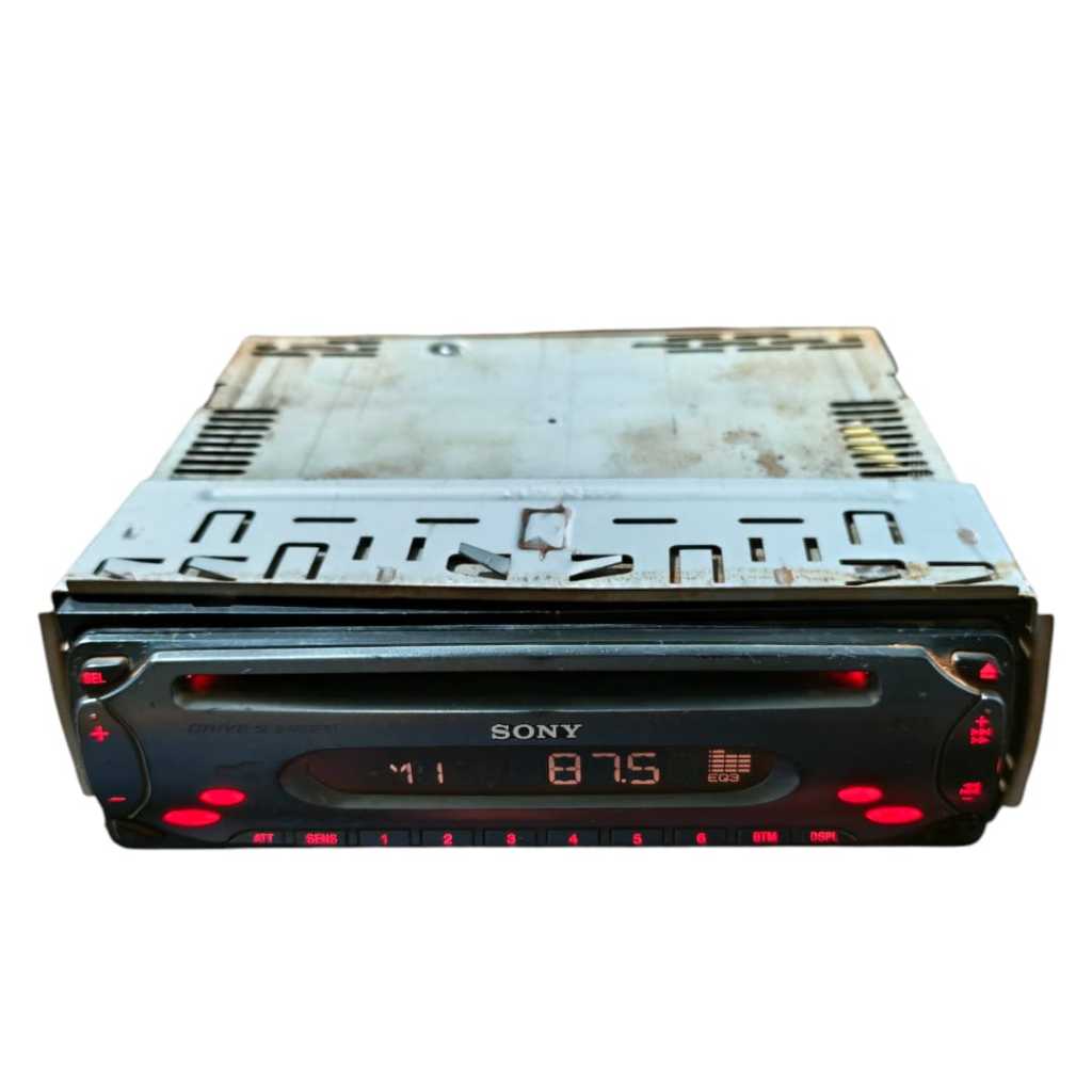 (USADO DETALHE) Rádio Automotivo Sony CDX-S2000 AM FM CD 52WX4