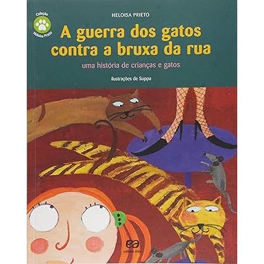 A guerra dos gatos contra a bruxa da rua, livro do professor