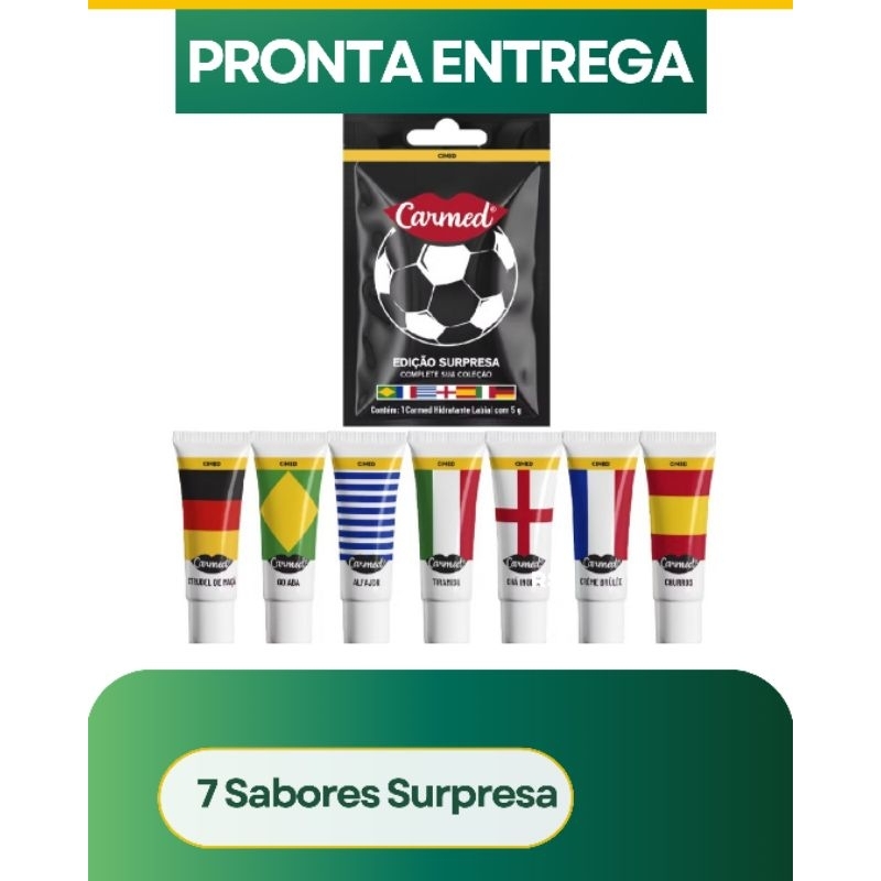 Carmed Coleção Copa do Mundo 2026 Surpresa Seleções Campeãs Edição Especial.