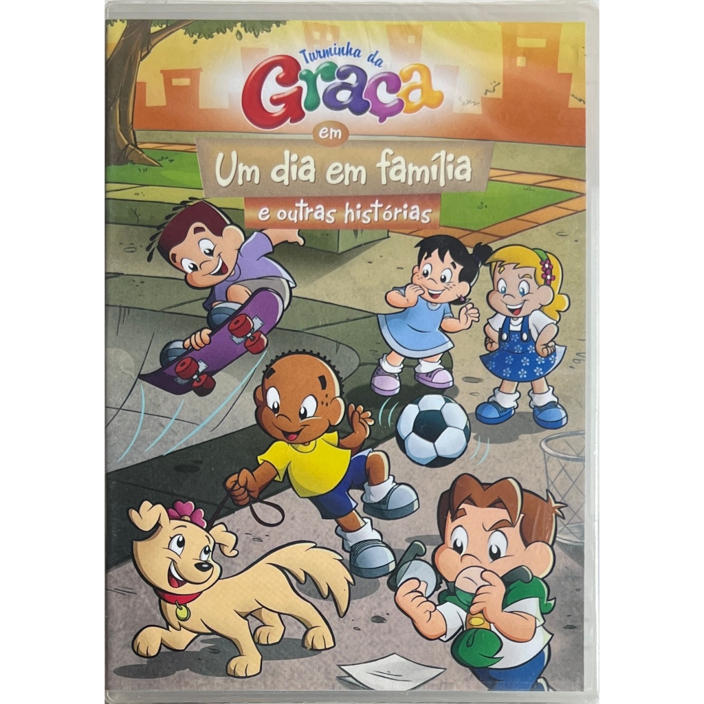 Turminha da Graça em: Um dia em família e outras histórias - Gospel - DVD Original Lacrado